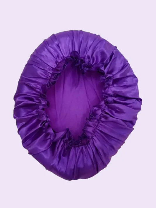 Gorro Satín Morado Uva